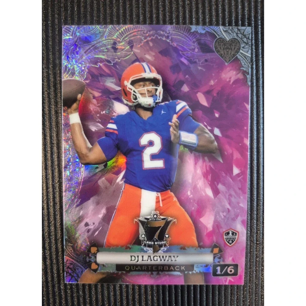 2024 Wild Csrd 7 Card Studs DJ Lagway #CH7CC-DL Prospect Pink /6 Florida Gators